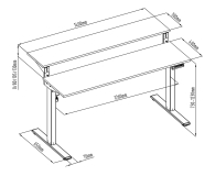 Spacetronik Moris 133WO 140x70 - 1310254 - zdjęcie 4